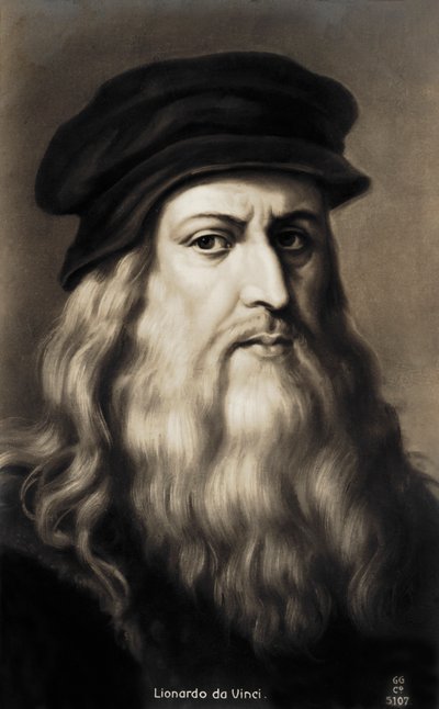 Leonardo da Vinci door Leonardo da after Vinci